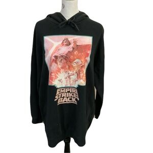 H&M Black Star Wars Logo Hoodie